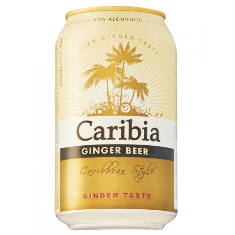 Zázvorová limonáda Caribia 330 ml Zázvorová limonáda Caribia 330 ml