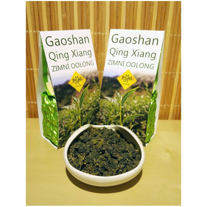 Gaoshan Qing Xiang zimní oolong Gaoshan Qing Xiang zimní oolong