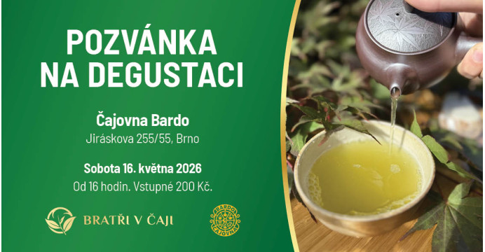 Degustace čajů v brněnské čajovně Bardo