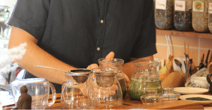 Bratři v čaji, dějství druhé