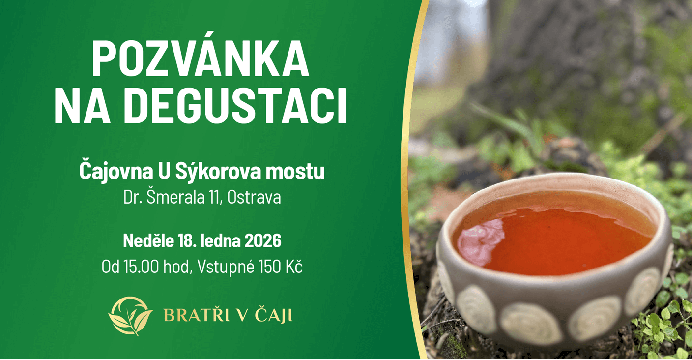 Degustace čajů v Ostravě